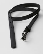 Saffiano leather belt - Image 2
